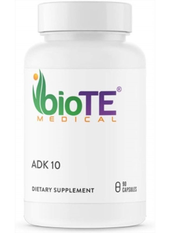 bioTE Bio TE ADK 10 - New Formula, 90 Capsules - Image 1