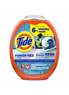 Power PODS Laundry Detergent Soap Pacs with Febreze Sport, 63 Count, Laundry Pods with Febreze Freshness and Sport Odor Defense - pzsku/Z6760B211F8789024796BZ/45/_/1715497115/bca7fa73-f902-4397-9c21-58a6f69d70c1