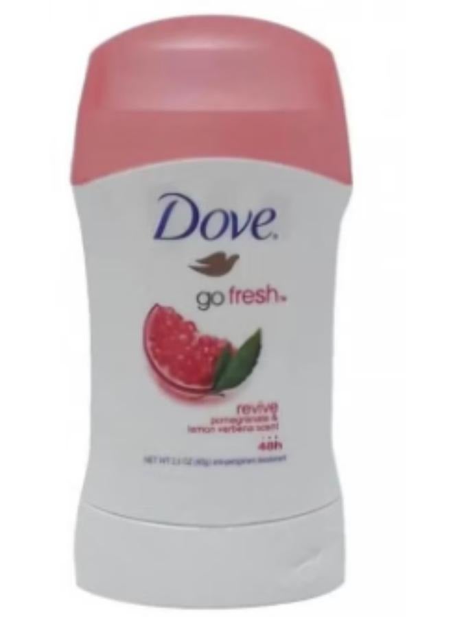 دوف قطعتين من دوف مزيل عرق ستيك جو فريش برائحة الرمان والليمون 40 جم - Image 2