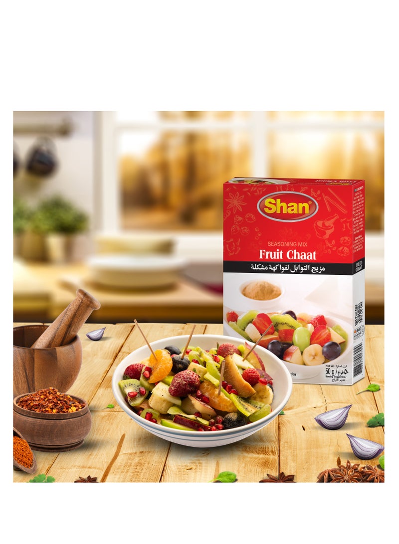 Shan Fruit Chaat Seasoning 50g - Image 2