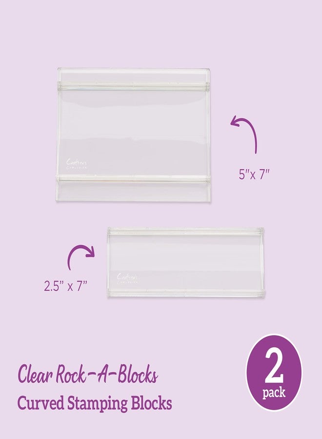 Crafter's Companion - Craft Supplies Large RockaBlocks (7 x 4.5 and 7 x 2 Inches) - 2 Pack - Image 2