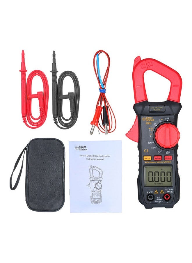 NIBEMINENT Smart Sensor Clamp Meter Red/Black  - Image 1