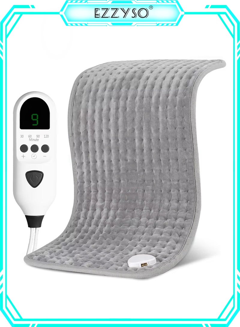 EzzySo Electric Heating Pad Winter Warmer Pad For Bed Sofa Body Thermal Heating Pad Household Office Washable Portable Heating Blanket 9 Heat Settings Heating Pad For Knee Neck Shoulder Back Pain  Period Cramps Relief - Image 1
