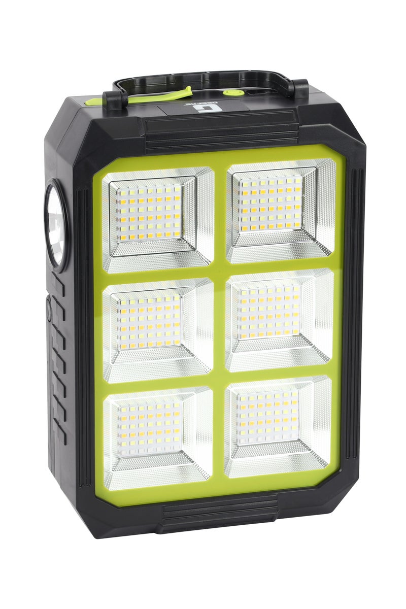 GEEPAS Solar Charging Floodlight 300 W | 5400 mAh Lithium Battery, High Performance 252 Pc LED, USB & Solar Powered | GWL51097 - Image 3