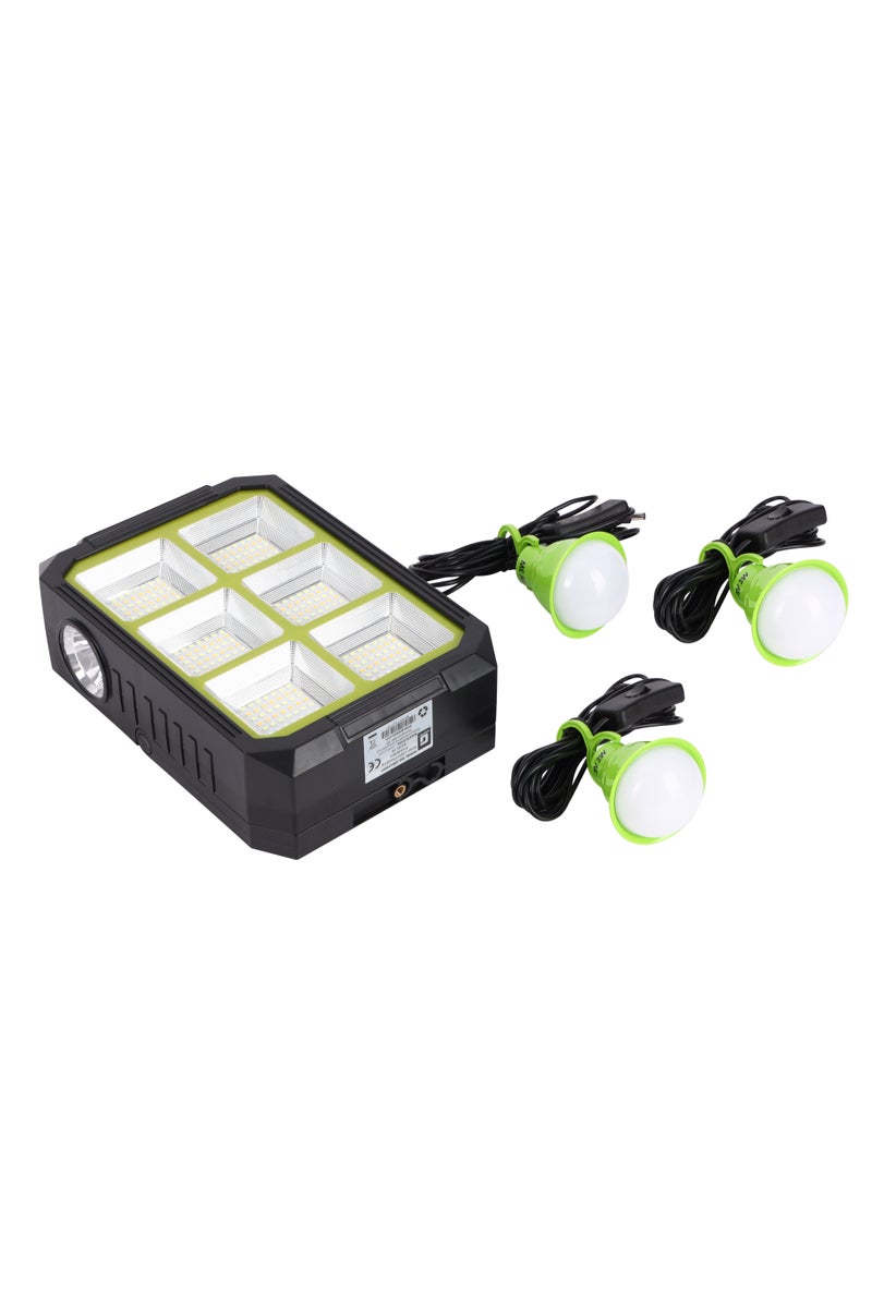 GEEPAS Solar Charging Floodlight 300 W | 5400 mAh Lithium Battery, High Performance 252 Pc LED, USB & Solar Powered | GWL51097 - Image 5