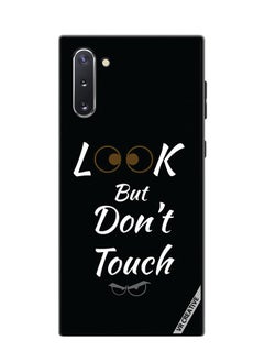 VR CREATIVE Protective Case Cover For Samsung Galaxy Note10 5G Look But Don't Touch Design Multicolour  - Image 1