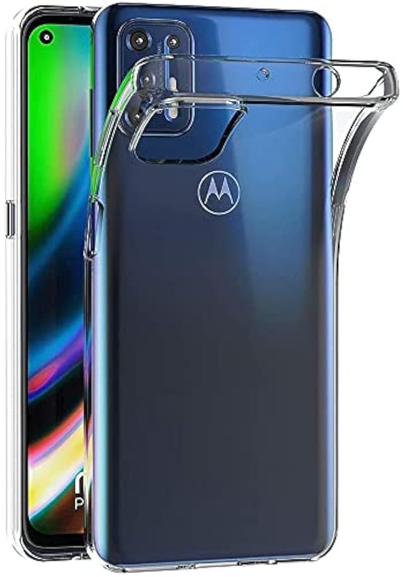 MaiJin Case for Motorola Moto G9 Plus 681 inch Soft TPU Rubber Gel Bumper Transparent Back Cover - Image 2