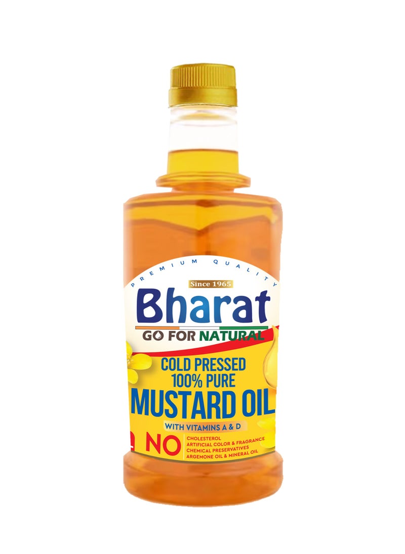 Bharat Pure Mustard Oil 2L  - Image 1