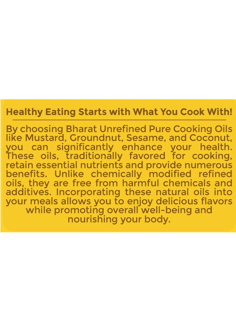 Bharat Pure Mustard Oil 2L  - Image 3