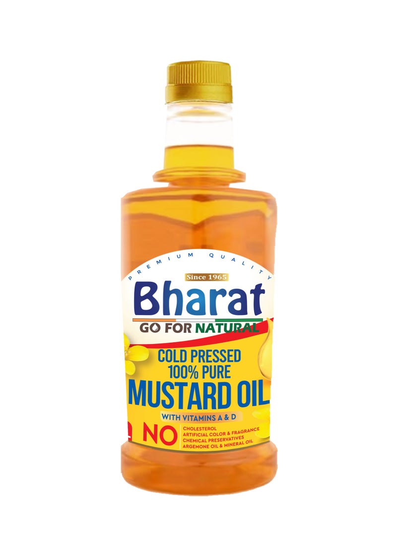 Bharat Pure Mustard Oil 2L - Image 1