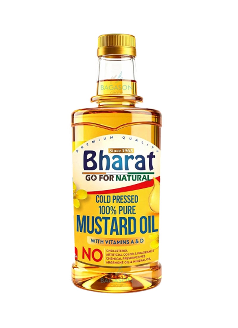 Bharat Pure Mustard Oil 2L - Image 1