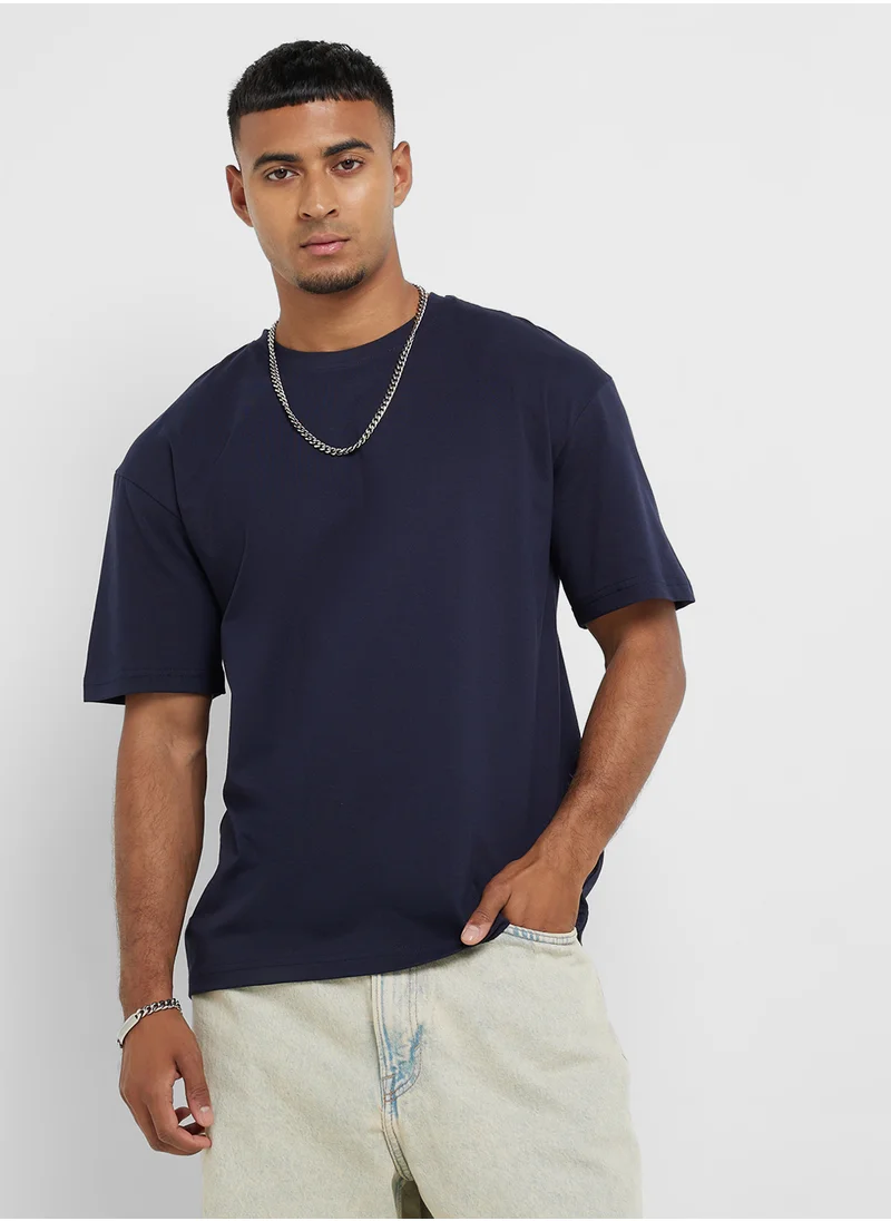 سفنتي فايف Oversized Graphic T-Shirt
