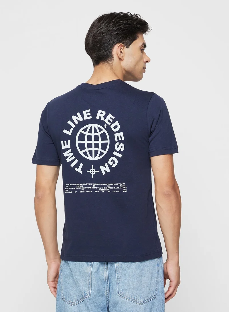 Seventy Five Oversized Graphic T-Shirt