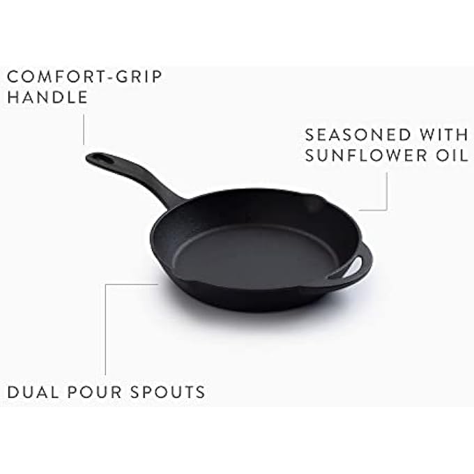 Barebones 12 مقلاة من الحديد الزهر الكل في واحد - Image 5