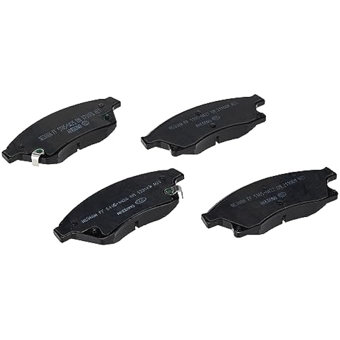 ريحني قطع غيار GM الأصلية 1711216 مجموعة وسادة فرامل قرصية أمامية مع وسادات ومشابك - Image 2