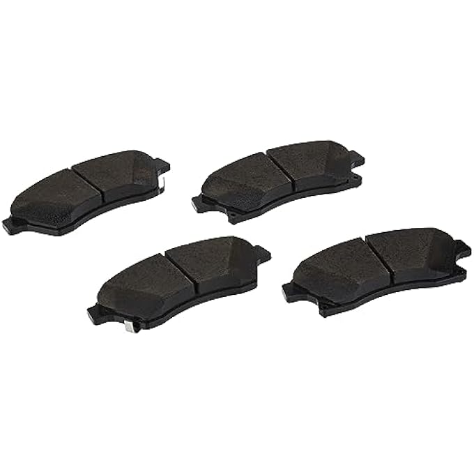 ريحني قطع غيار GM الأصلية 1711216 مجموعة وسادة فرامل قرصية أمامية مع وسادات ومشابك - Image 1