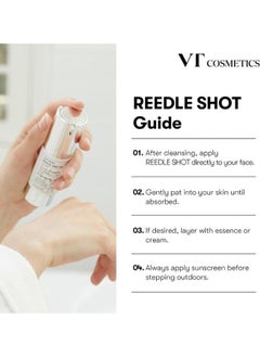 VT COSMETICS VT Reedle Shot 100 50ml (with Free Gift of Reedle Shot 300 - 1ml*3ea)  - Image 4
