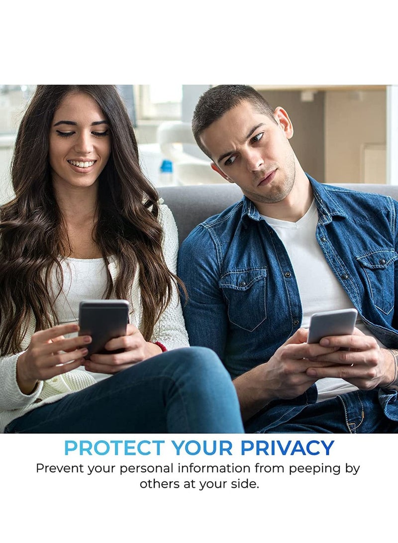 BORTONY Pack of 2 iPhone 14/13/13 Pro Privacy Full Coverage Screen Protector Anti-Spy Tempered Glass Film Edge to Edge Protection Case Friendly for Apple iPhone 14/13/13 Pro 6.1-Inch - Image 5