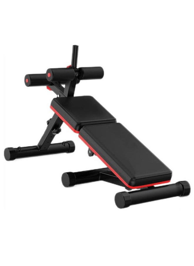 ULTIMAX - Foldable Sit-Up Abdominal Back Extension Strength Training Exercise Bench Multi Workout Bench, Adjustable Height And Angle, Suitable Legs, Hands, Whole Body Sport Weight Capacity- 440Lbs - Image 1