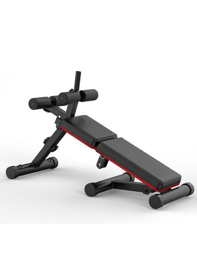 ULTIMAX - Foldable Sit-Up Abdominal Back Extension Strength Training Exercise Bench Multi Workout Bench, Adjustable Height And Angle, Suitable Legs, Hands, Whole Body Sport Weight Capacity- 440Lbs - Image 1
