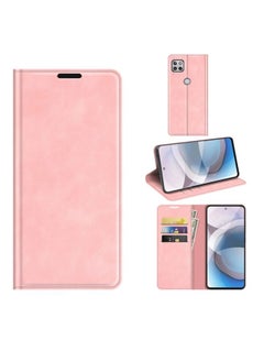Case Cover For For Motorola Moto One 5G Ace Retro-skin Business Magnetic Suction Leather Case with Holder & Card Slots & Wallet(Pink)