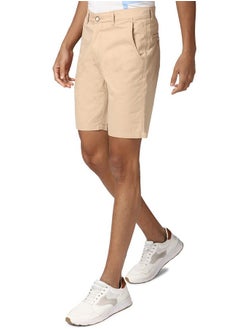 Peter England Peter England Men's Chino Shorts (PCSRORGPO66190_Khaki_L)  - Image 2