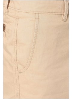 Peter England Peter England Men's Chino Shorts (PCSRORGPO66190_Khaki_L)  - Image 4