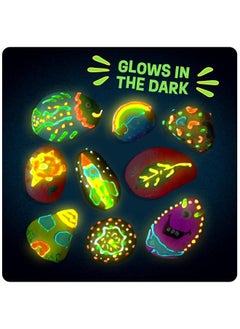 Kids Rock Painting Kit - Glow in The Dark - Arts & Crafts Easter Gifts for Boys and Girls Ages 6-12 - Craft Activities Kits - Creative Art Toys for 6, 7, 8, 9, 10, 11 & 12 Year Old Kids - pzsku/Z6761AE6180EC227DB5D0Z/45/_/1729416987/af141865-869c-4c1a-abf2-91bfeb0f882b