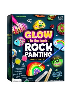 Kids Rock Painting Kit - Glow in The Dark - Arts & Crafts Easter Gifts for Boys and Girls Ages 6-12 - Craft Activities Kits - Creative Art Toys for 6, 7, 8, 9, 10, 11 & 12 Year Old Kids - pzsku/Z6761AE6180EC227DB5D0Z/45/_/1729416989/a04044e2-6bcb-43b7-8ae4-613a1cb43d94