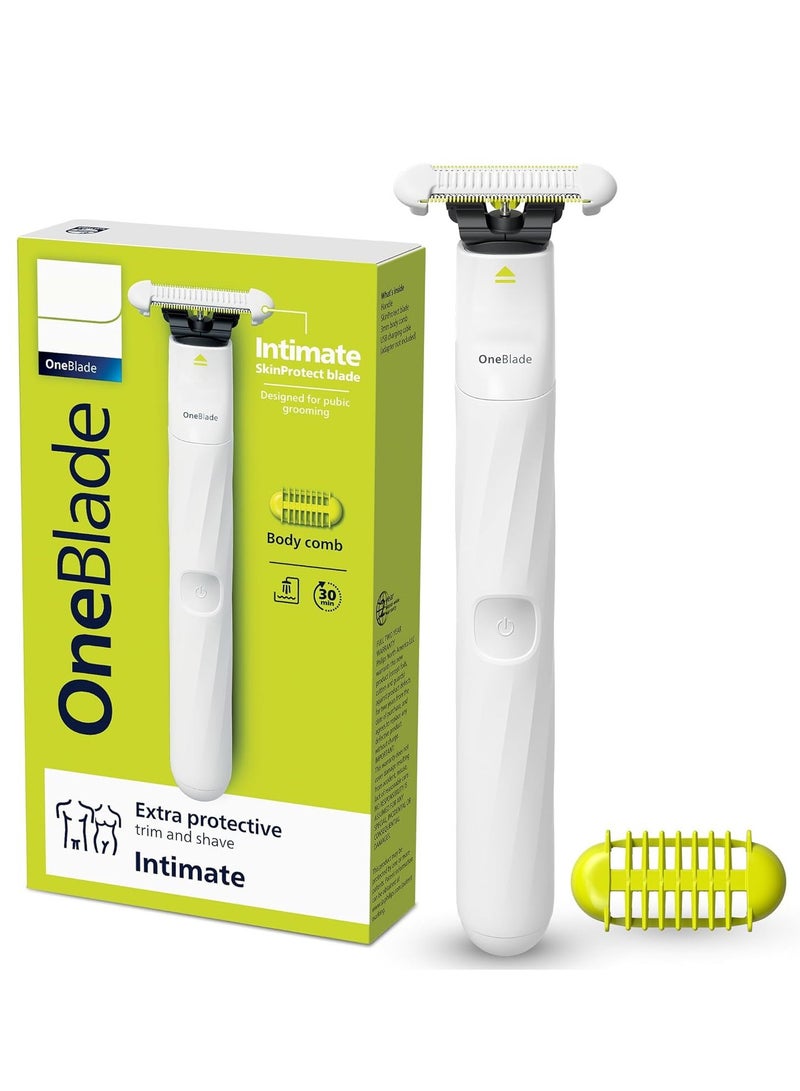 OneBlade Intimate Pubic and Personal Body Groomer, QP1924/70 Norelco OneBlade Trimmer - Image 1