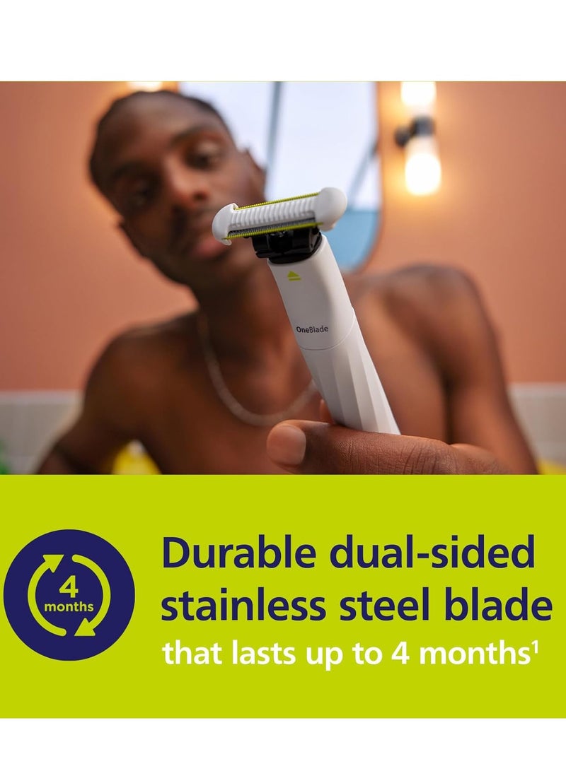 OneBlade Intimate Pubic and Personal Body Groomer, QP1924/70 Norelco OneBlade Trimmer - Image 4