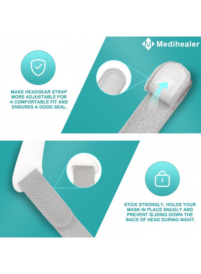 Medihealer 2 PCS Headgears with Arms for DreamWear(Latest Version)-2 Packs Headgear Straps Durable Touch-Fasten-ers&Sufficient Ductility,Soft Material Made, Great-Value Supplies by Medihealer  - Image 3