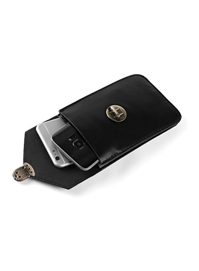 نيبمينينت حقيبة حمل مناسبة لجميع الهواتف أسود/فضي - Image 2