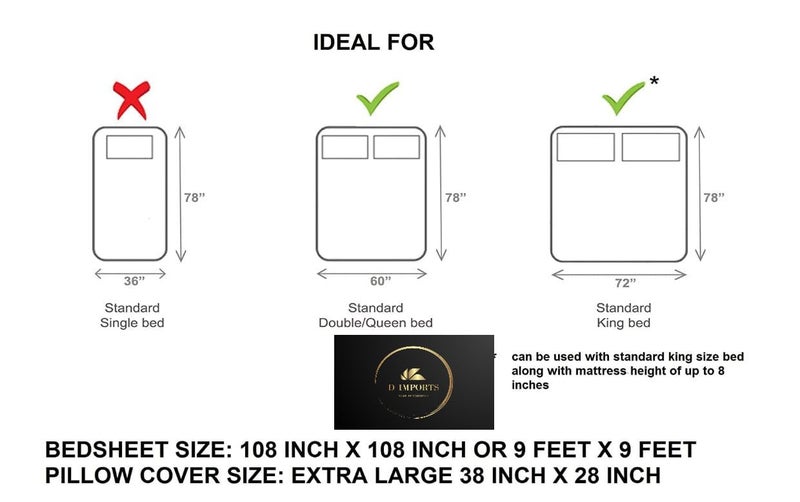 D IMPORTS D imports Cotton Fitted Bed Sheet Set King Size Elastic All Around 180 TC Fits up to 10 Inch Mattress 72 78 Beige  - Image 5