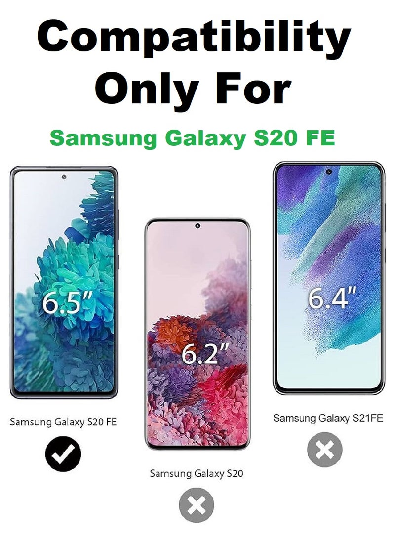 Super 2 Pieces Tempered Glass Screen Protector Clear Designed For Samsung Galaxy S20 FE Full Screen Coverage And Bubble Free - Image 2