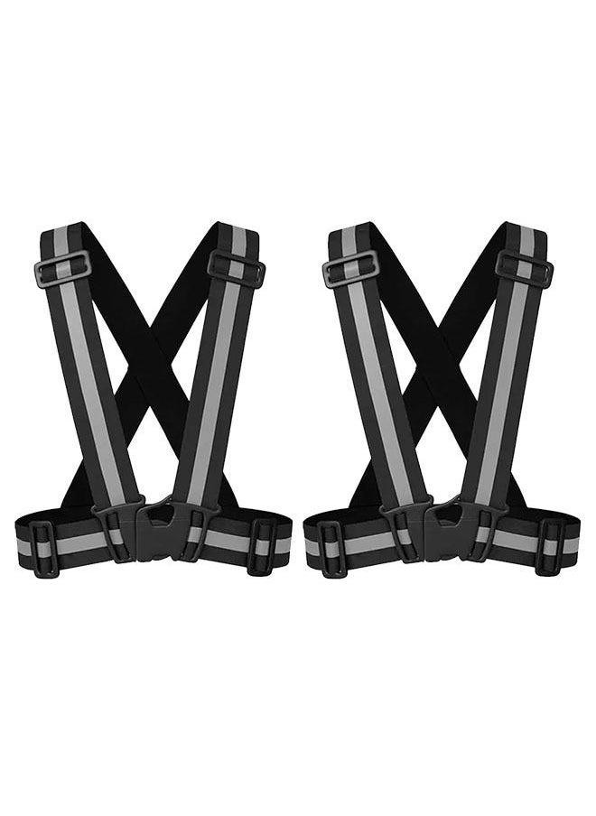 ZCM-HAPPY 2 Piece Reflective Cycling Safety Vest  - Image 1