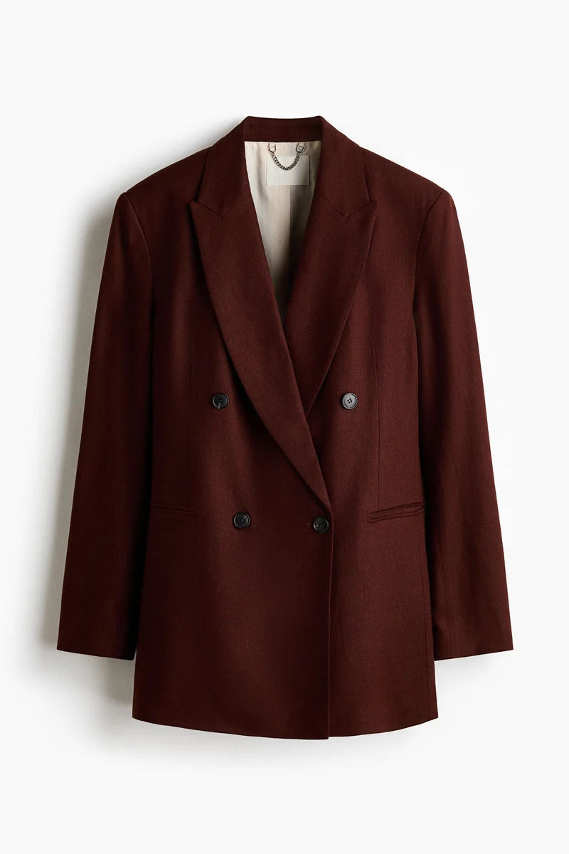H&M Linen-blend blazer