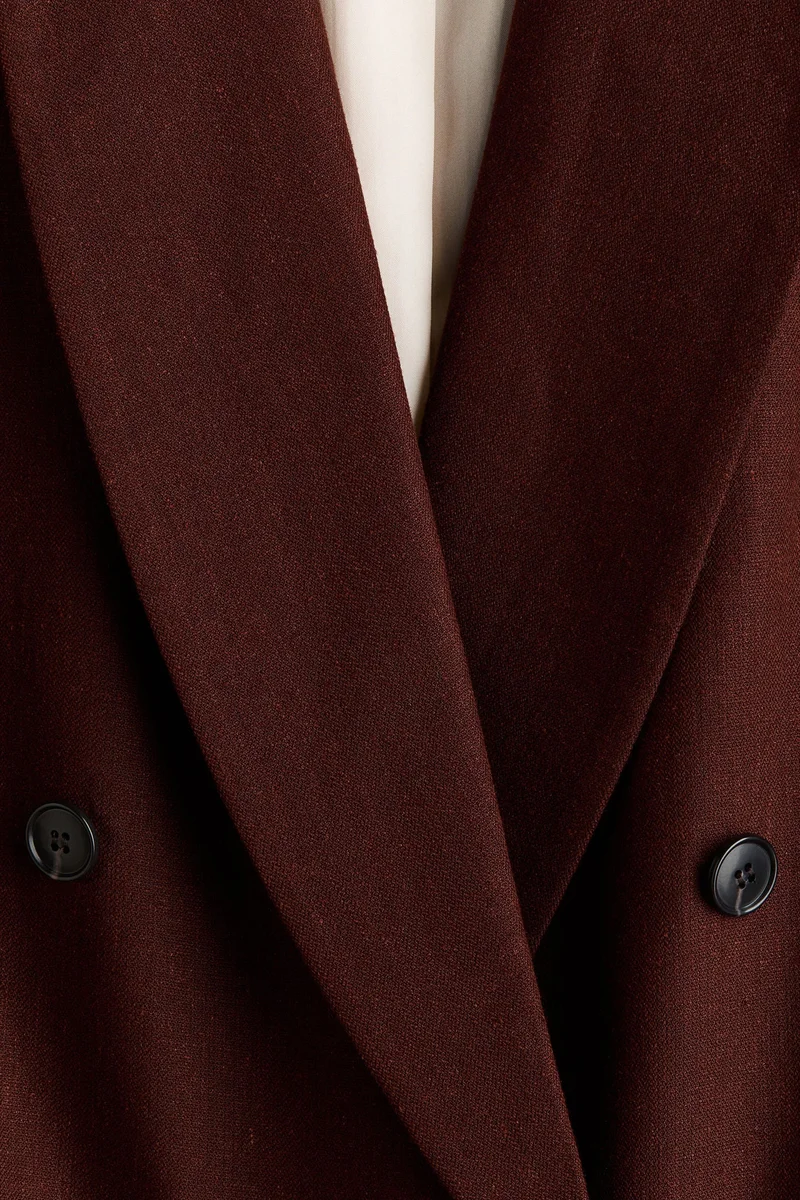 H&M Linen-blend blazer