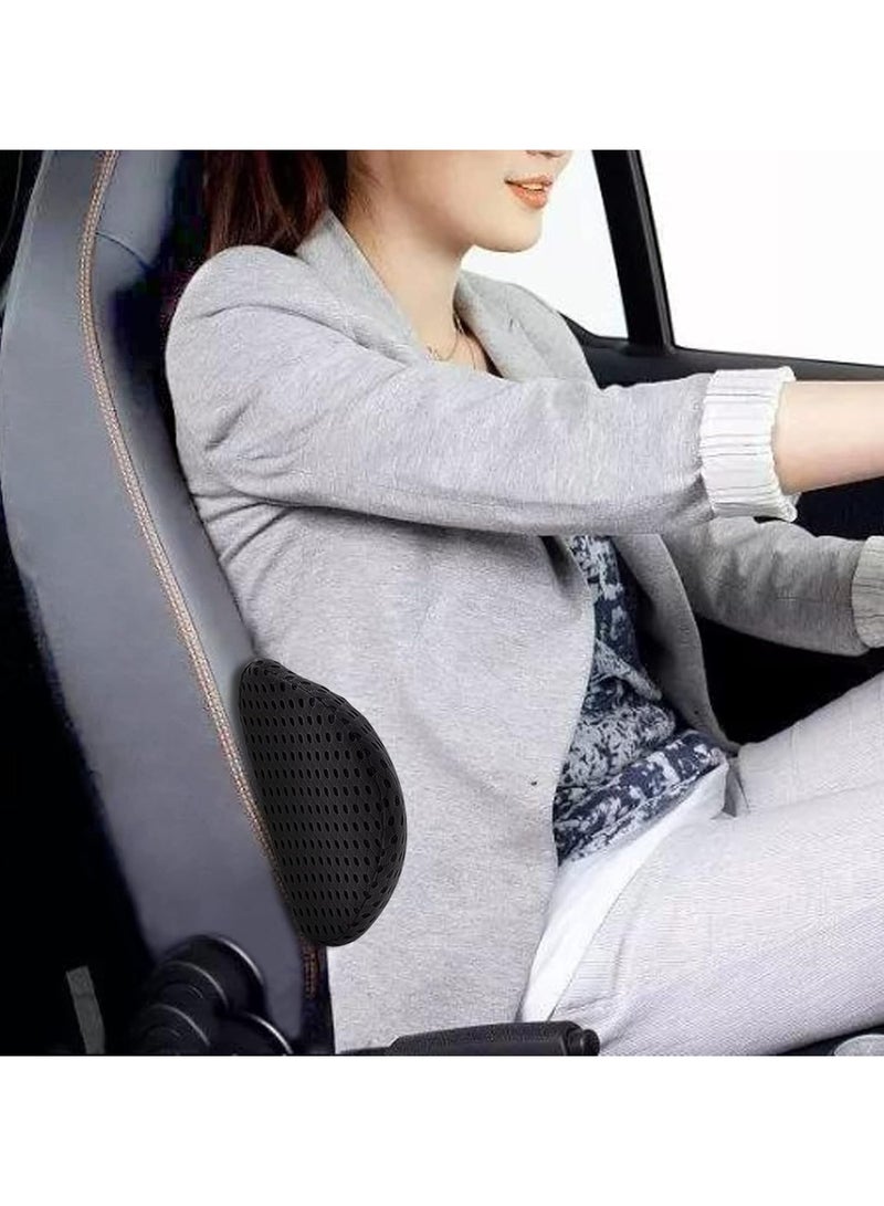 Lumbar Support Pillow -MemoryFoam Lumbar Pillow for Low Back Pain ReliefErgonomic Streamline Lumbar Pillow for CarSeat, Office Chair, Recliner and Bed - Image 5