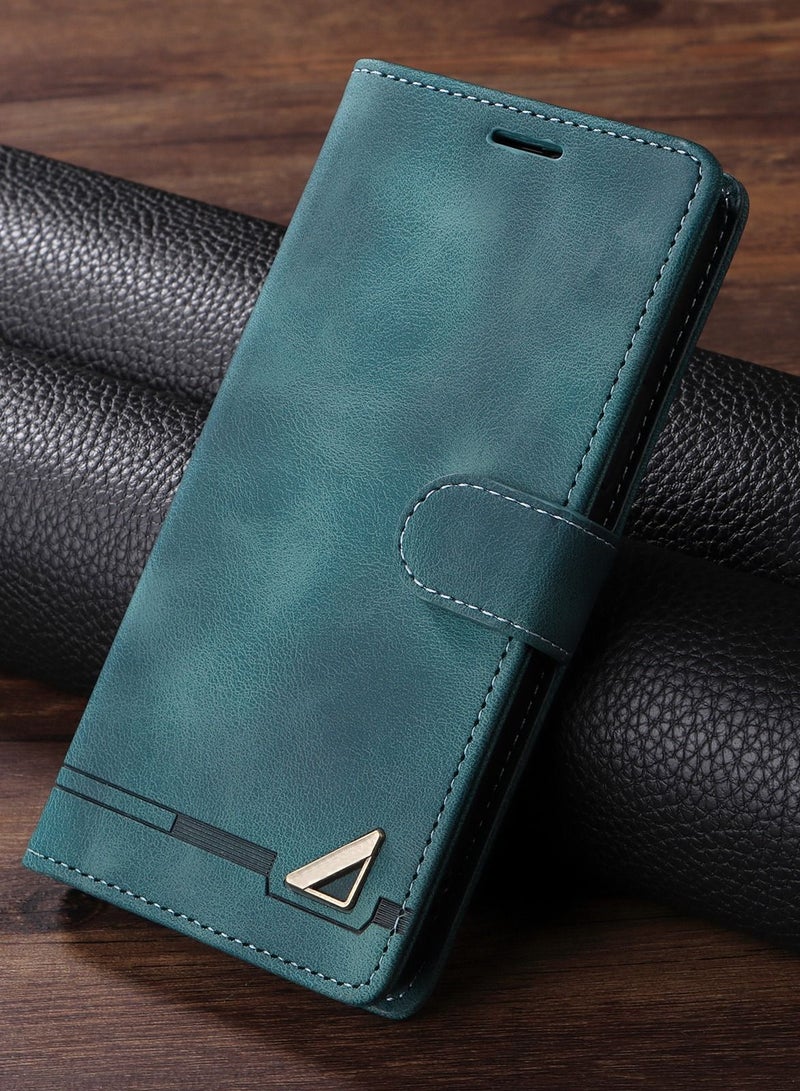 Suteni Flip Cover Leather Protective Hidden Card Slots Phone Case for iPhone - Image 1