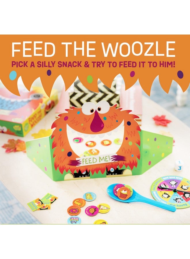 Peaceable Kingdom Feed The Woozle Cooperative Game for 2 to 5 Kids Ages 3+ - Learn Social Skills While Completing Physical Challenges - Image 2