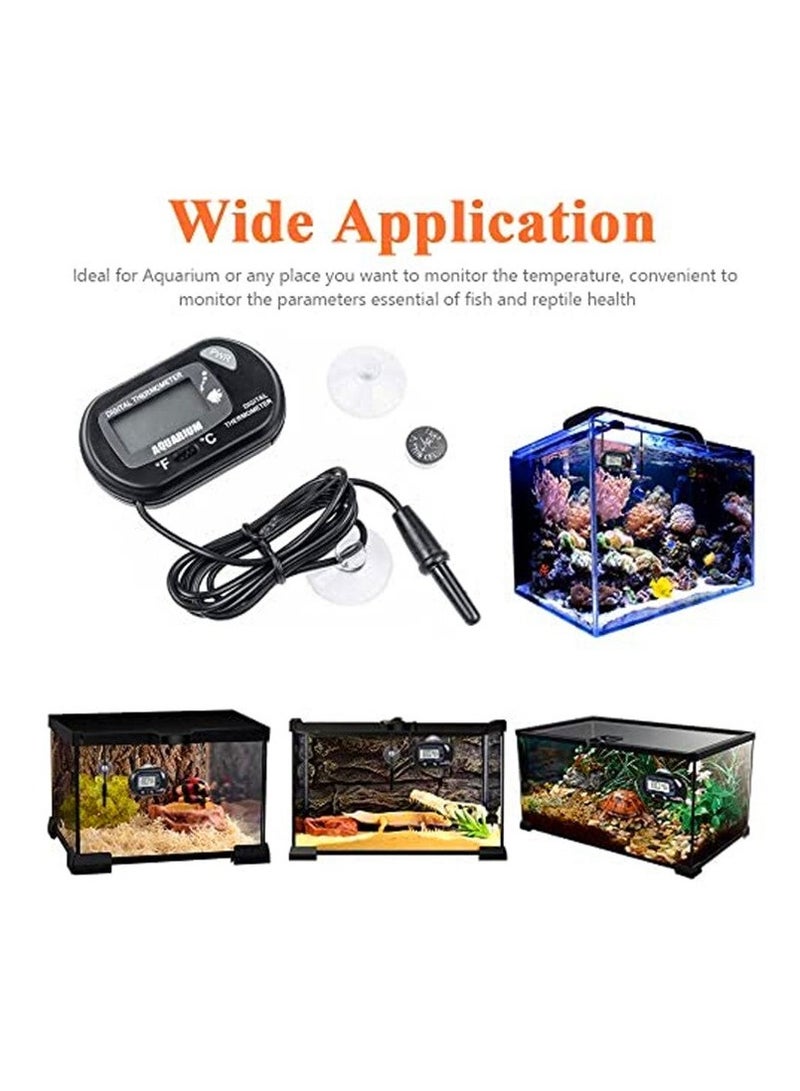 Aquarium Tank Electronic Thermometer Waterproof LCD Digital Display - Image 5