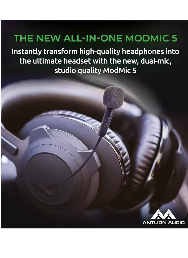 ModMic 5 - Modular Attachable Boom Microphone with Noise Canceling and Omni-Directional Audio - pzsku/Z6762471CE5AC278FC46CZ/45/_/1732451244/44657360-1382-4e7e-aaa4-75d5b8965839