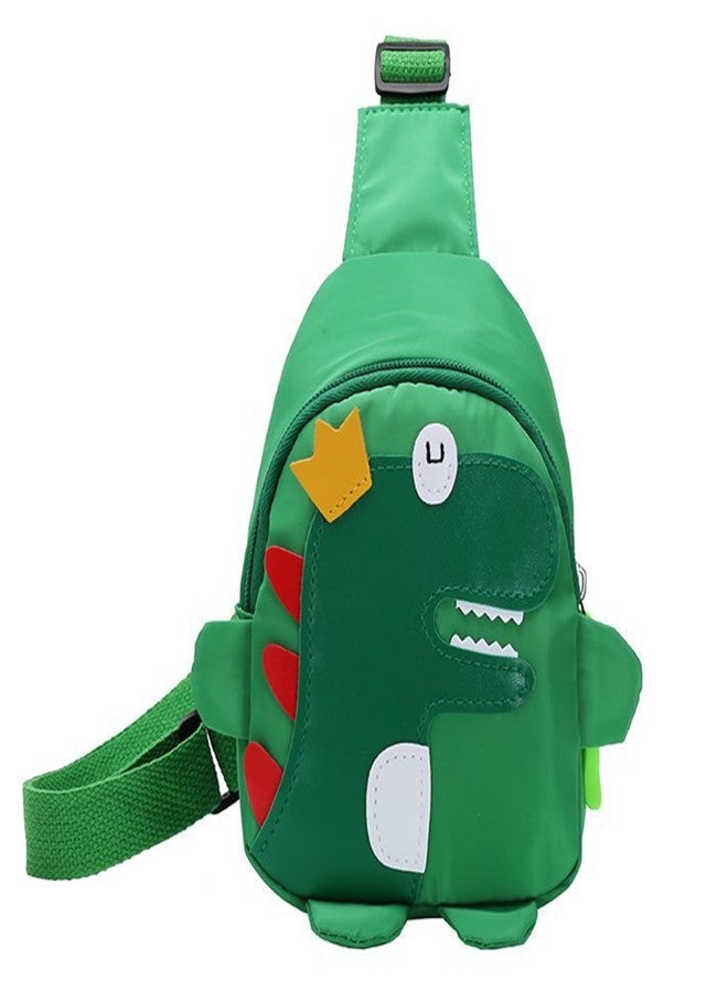 BEMBIKA Baby Shoulder Bag Stylish Cross Body Sling Bag, Small Daypack for Kids Boys & Girls -(1-7 Years | Green) - Image 1