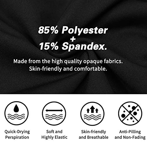 SPVISE Black Compression Shorts Men Cool Dry Spandex Sports Shorts Athletic Workout Running Performance Baselayer Underwear - Image 5