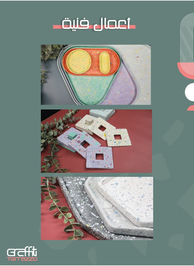 Graffiti - Graffiti Terrazzo Composite Material 5 kg - Image 1
