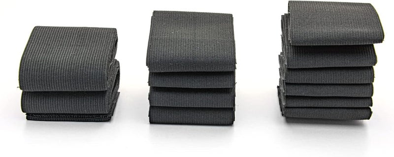 Elastic Straps Bands For Micro Current Pads Lipo Pads Slimming Belt Accessories Spare Parts Band 12 Pieces 3 Size Elitzia ET2000BD