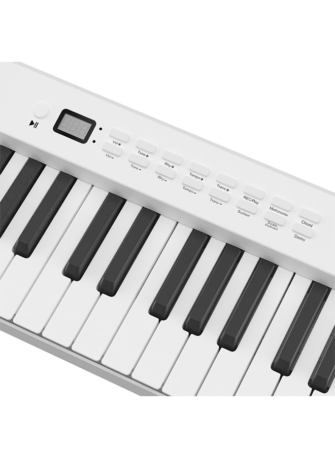 Folding Piano Keyboard, 88 Key Semi Weighted Keyboards Electric Piano, Full Size Keyboard Portable Digital Piano with Sustain Pedal, Handbag, Bluetooth, USB MIDI for Beginner, Adult