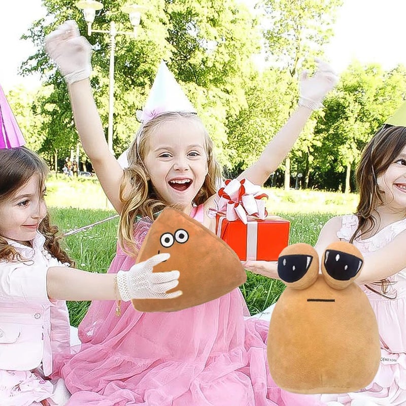Fublazeze Alien Pou - 22 cm Alien Pou Plush Alien Pou Stuffed Animal Pou Plush Toy Animal Pou Dol Kawaii Stuffed Animal Stuffed Animal Plush Doll Play Toy for Girl Boy Gift 8.6 in. - Image 2