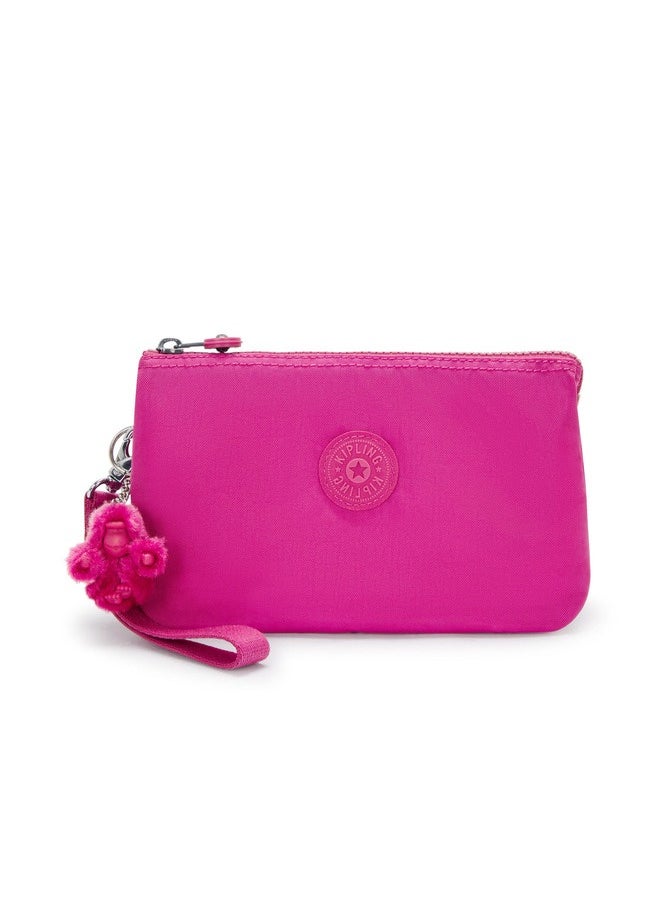 kipling Creativity Xl Glowing Fuchsia Extra Large Purse  - Image 1